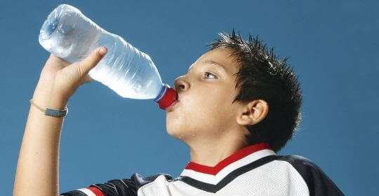 Hidratación en edad escolar